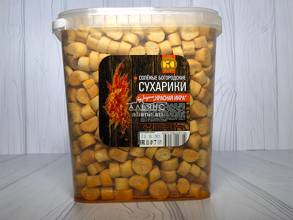 Сухарики с красной икрой в Воткинске