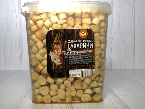 Сухарики с грибами и сметаной в Воткинске
