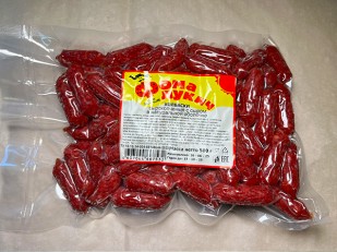 Кнуты Жгучий Чили  (500 гр.): Колбаски ФОМА ЛУКИЧ (с беконом) (по 0,5кг)