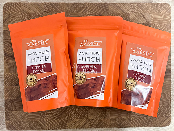 Мясо (АЛЬЯНС) вяленое курица "Гриль" 50 гр. в Воткинске