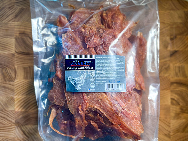 Мясо (АЛЬЯНС) вяленое курица 500гр "С халапеньо" в Воткинске