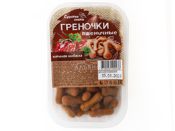 Сурские (ПШЕНИЧНЫЕ) Копченая колбаска (100 гр) в Воткинске