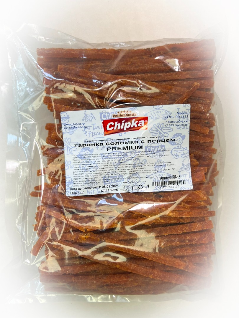 Таранка с перцем (соломка) (Chipka ПРЕМИУМ) в Воткинске