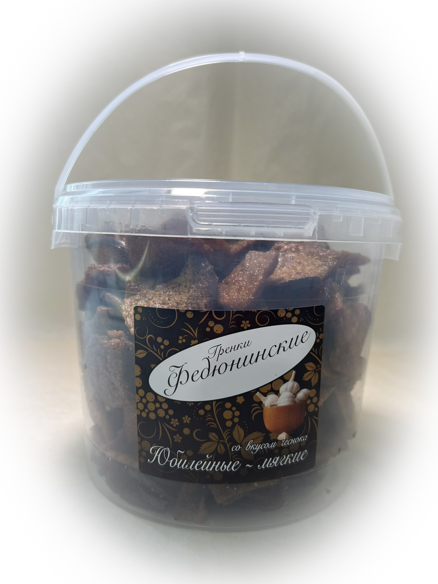 Гренки "ФЕДЮНИНСКИЕ" "Чеснок" (ведро 900 гр.) в Воткинске