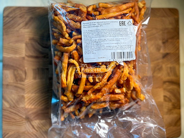 Нитка ЖАРЕНАЯ  Oktobersnack1 кг (сырный продукт) в Воткинске