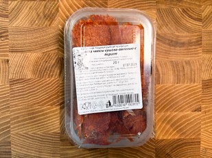 Колбаски сырокопченые 