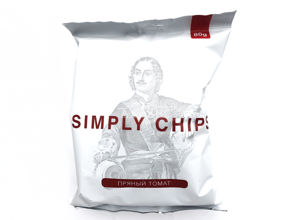 Картофельные чипсы "Simple chips" Пряный томат 80 гр. в Воткинске